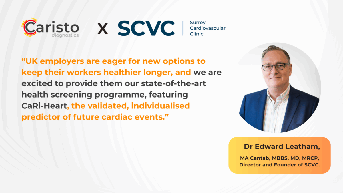 Dr Edward Leatham, Surrey Cardiovascular Clinic
